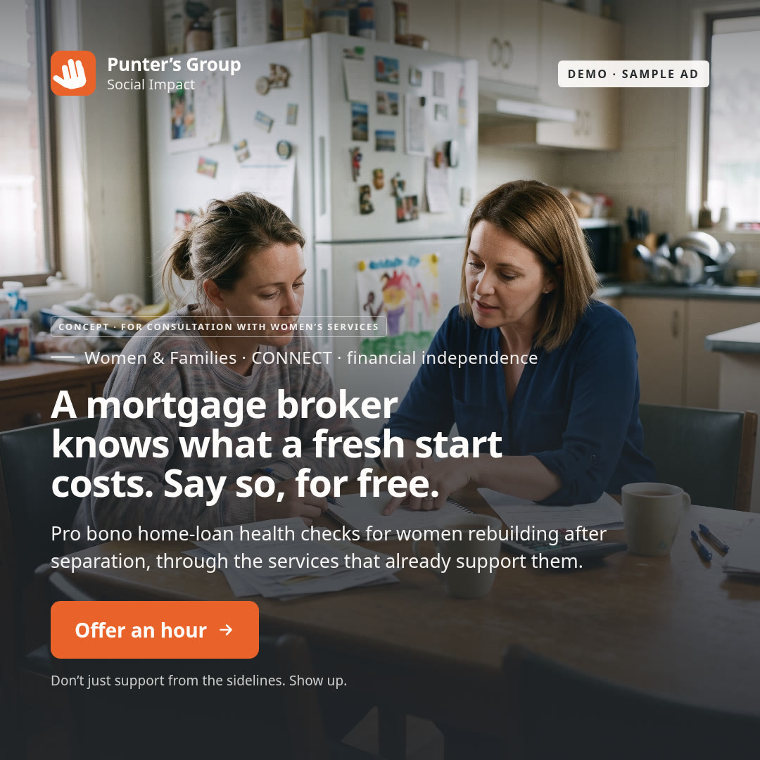 A mortgage broker knows what a fresh start costs. Say so, for free.